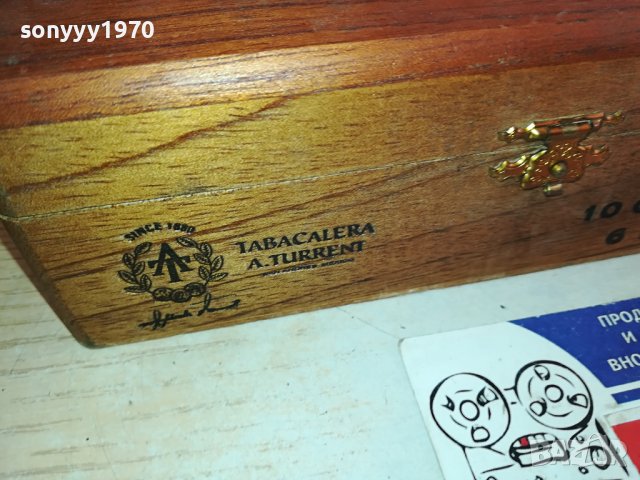 TE-AMO HECHOS A MANO-MEXICO-ДЪРВЕНА КУТИЯ ЗА ПУРИ 1112231150, снимка 5 - Антикварни и старинни предмети - 43361501