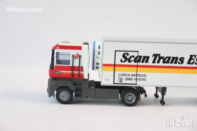 AMW 1:87 H0 RENAULT MAGNUM КАМИОН ТИР МОДЕЛ КОЛИЧКА, снимка 2 - Колекции - 50163350