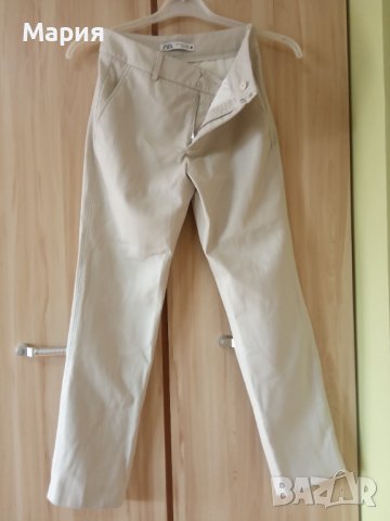 Дамски панталон ZARA от еко кожа , снимка 1 - Панталони - 38805453