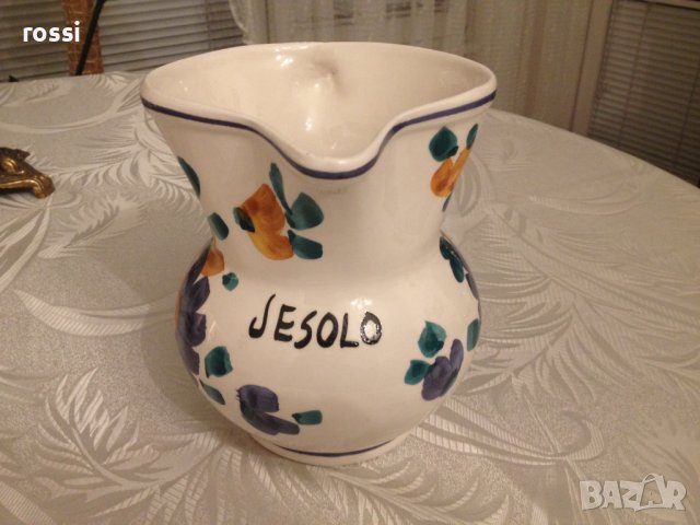 Bassano Made in Italy Старинна кана 1 л. нова, снимка 2 - Колекции - 39652503