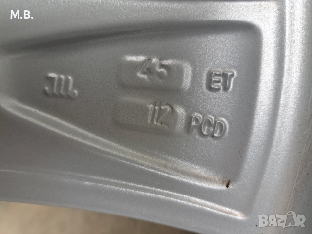 Лети джанти 17 цола 5х112мм, снимка 6 - Гуми и джанти - 52885748