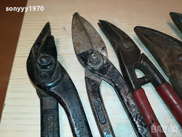 стари ножици за ламарина-85лв за бр 1205221103, снимка 5 - Други инструменти - 36736057