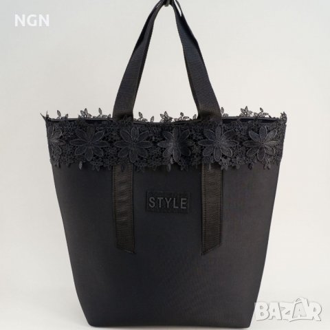 Дизайнерска дамска чанта в черен цвят. Супер промоционална цена само 69.99 лева., снимка 2 - Чанти - 39894168