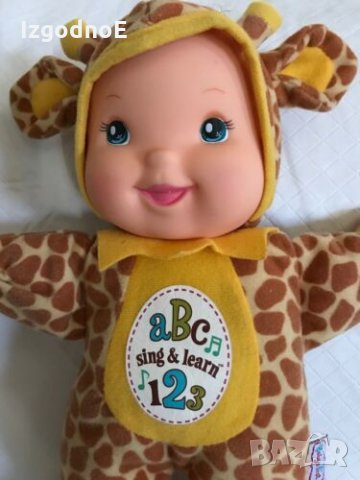 Baby's First - Sing and Learn - Giraffe Маркова бебешка кукла, снимка 1 - Кукли - 35603606
