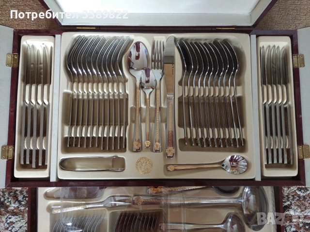 Прибори за хранене , снимка 6 - Прибори за хранене, готвене и сервиране - 52893813