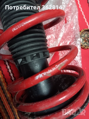 Предни амортисьори свалени от пежо 206 рц, снимка 2 - Части - 52528374