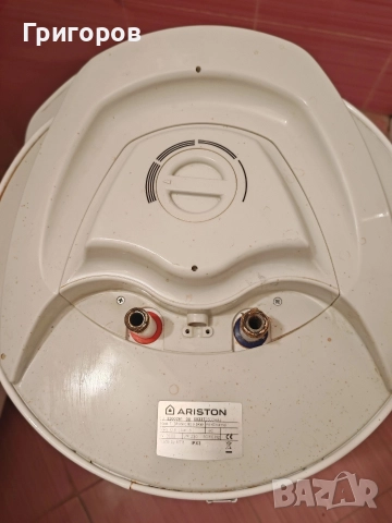 ОРИГИНАЛЕН ИТАЛИАНСКИ бойлер АРИСТОН ! НОВ АНОД ! За ползване или части, снимка 6 - Бойлери - 52774752