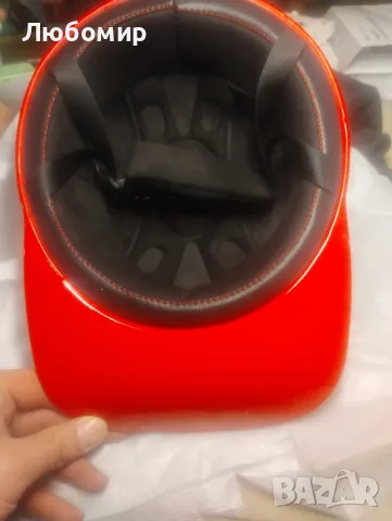 Лятна мотоциклетна полукаска за възрастни Лека винтидж бейзболна каска с отворено лице М размер , снимка 4 - Аксесоари и консумативи - 48667931