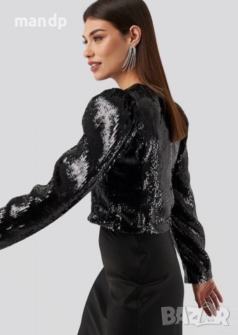 Елегантна оригинална блуза, снимка 3 - Блузи с дълъг ръкав и пуловери - 36793360