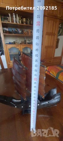 Кораб от рог, снимка 7 - Колекции - 33508163