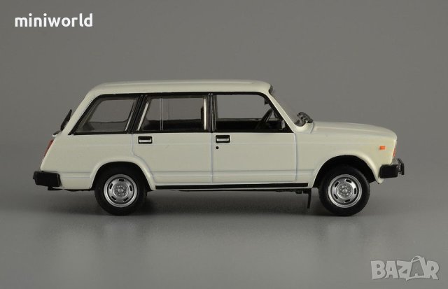 ВАЗ 2104 Лада комби 1984 - мащаб 1:43 на DeAgostini моделът е нов в блистер, снимка 6 - Колекции - 43213450