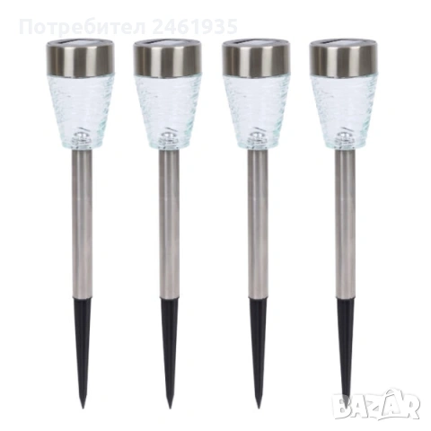 Комплект соларни лампи 4бр