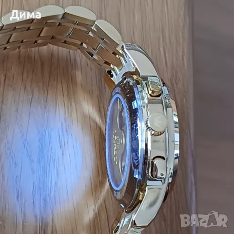 Olevs Автоматик, Дисплей Скелетон, HD Светещ, 3 АТМ, Прозрачен гръб, Мултифункционален, Календар, снимка 8 - Мъжки - 47817448