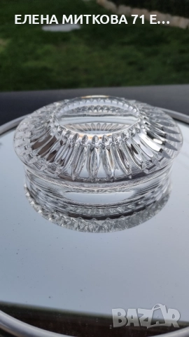 *Nachtmann* Германия комплект от 4 кристални купички, снимка 4 - Чинии - 52795430