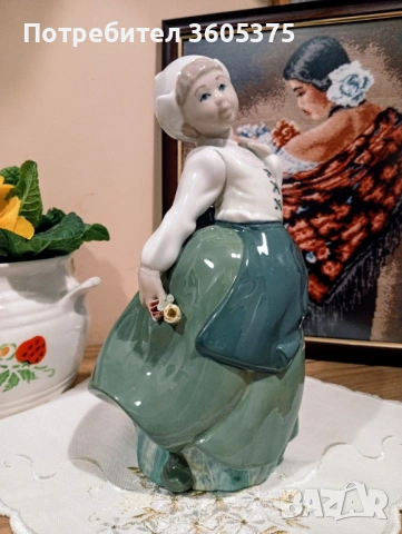 Испанска порцеланова фигура, снимка 10 - Колекции - 53565710