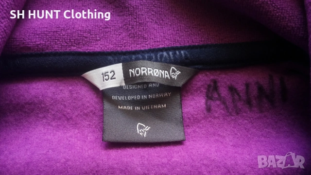 NORRONA Falketind Warm 1 Polartec Kids Jacket размер 12 г / 152 см детска поларена горница - 2137, снимка 15 - Детски пуловери и жилетки - 53486951