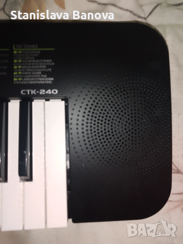 Синтезатор Casio CTK-240 + оригинален адаптор, снимка 8 - Синтезатори - 52693850