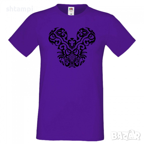 Мъжка тениска Mickey Head 4 Подарък,Изненада,Рожден ден, снимка 8 - Тениски - 36575922