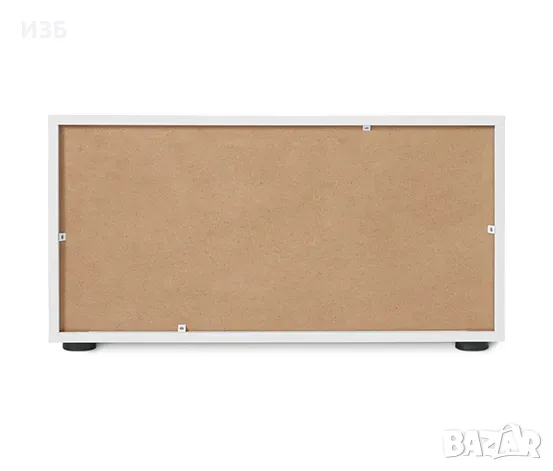 Рафтов модул »Flemming«, прибл. 75 х 37,5 см, отворен, бял, снимка 5 - Етажерки - 49814511