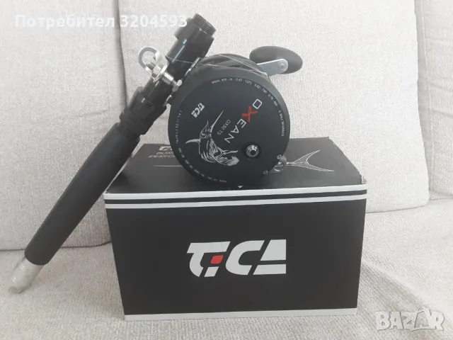 Мултипликаторна макара Ticca OX50 TS, снимка 5 - Макари - 49414333