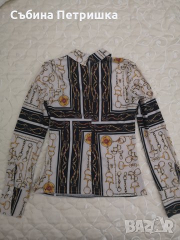 Стилна блузка, снимка 2 - Блузи с дълъг ръкав и пуловери - 27096619