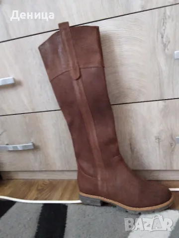 Естествена кожа ботуши , снимка 4 - Дамски ботуши - 47566895