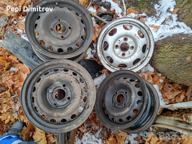 Стоманени джанти 4 броя  13" за Фолксваген Поло MK2 MK3 Лупо 6N0601025A, снимка 3 - Гуми и джанти - 53201599