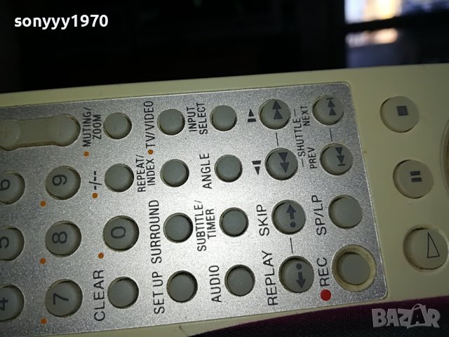 SONY DVD/VIDEO COMBO REMOTE CONTROL-SWISS 0702231636, снимка 7 - Дистанционни - 39591879