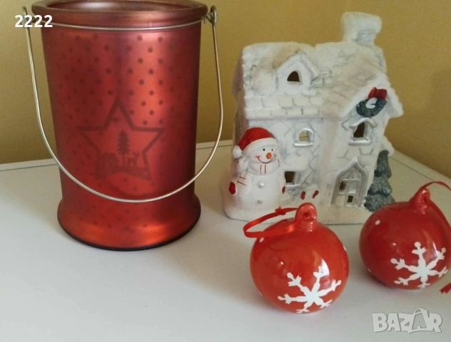 Коледна декорация , снимка 2 - Декорация за дома - 52378297