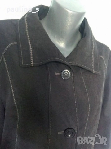 Два различни броя / Винтидж яке тип парка или късо манто, с хастар / голям размер , снимка 14 - Якета - 44989473