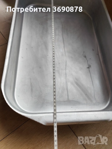 Алуминиева тава голяма, снимка 4 - Съдове за готвене - 53474609