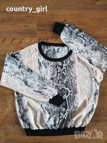 Calvin Klein Tenim - страхотна дамска блуза КАТО НОВА, снимка 5 - Блузи с дълъг ръкав и пуловери - 28990658