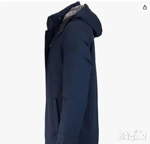 Bugatti Пухено яке / палто   размер 50 -  S -М  мъжко , снимка 4 - Якета - 48709264