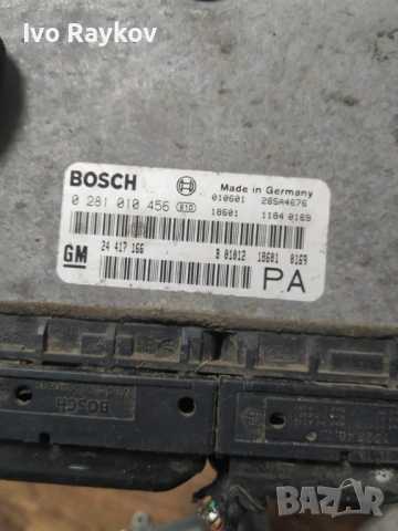 Компютър , ECU , Opel Astra G , 24417166 , 0281010456, снимка 2 - Части - 53604443