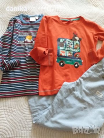 Лот , анцунг , спортно долнище , тениски , блузи 134 / 140, снимка 7 - Детски анцузи и суичери - 40682697