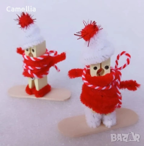 Мартеница - сноубордист