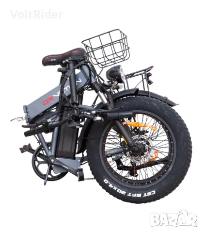 Сгъваемо електрическо колело DrveTion AT20 750W 48V 15AH, снимка 6 - Велосипеди - 48476187