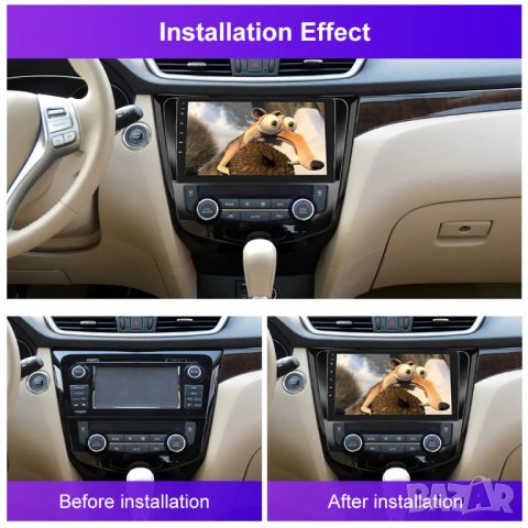 Мултимедия, Двоен дин за Nissan X-TRAIL, Андроид, 10", кола, 2 Дин навигация, плеър с Android, Нисан, снимка 2 - Аксесоари и консумативи - 40061005