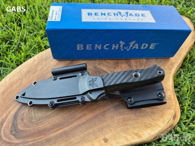 Тактически нож BENCHMADE Bushcrafter 163BK, снимка 3 - Ножове - 50667322