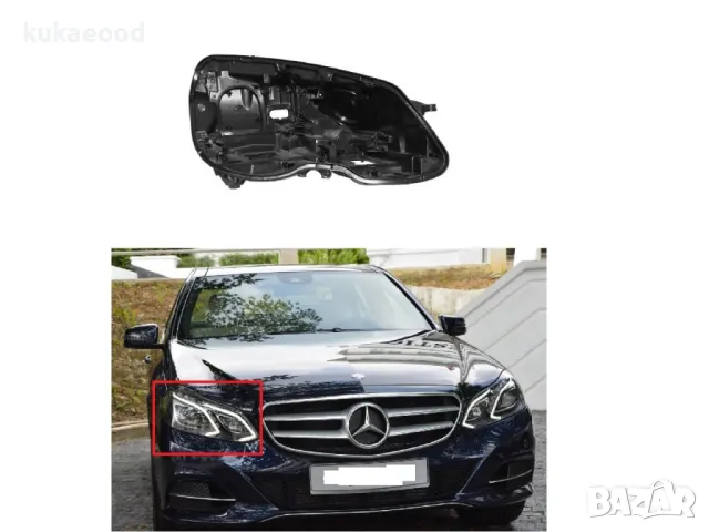 Корпус за фар на Mercedes E-Class W212 Facelift, снимка 3 - Части - 47491135