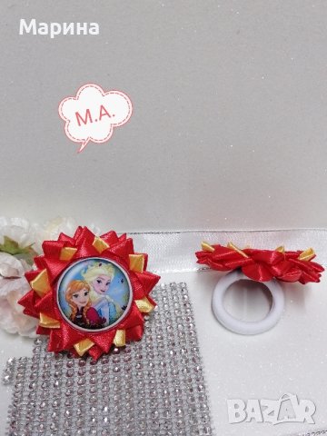 Панделка за коса на Frozen 2, снимка 3 - Аксесоари за коса - 43348612