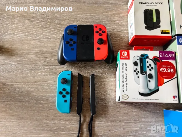 Аксесоари и джосйтици за Nintendo switch , снимка 5 - Nintendo конзоли - 47570385