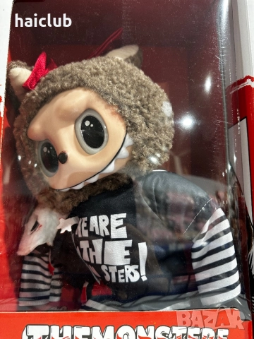 Лабубу голямо -Зимомо,Енджъл/labubu big Zimomo ,Angel, снимка 3 - Кукли - 52517367