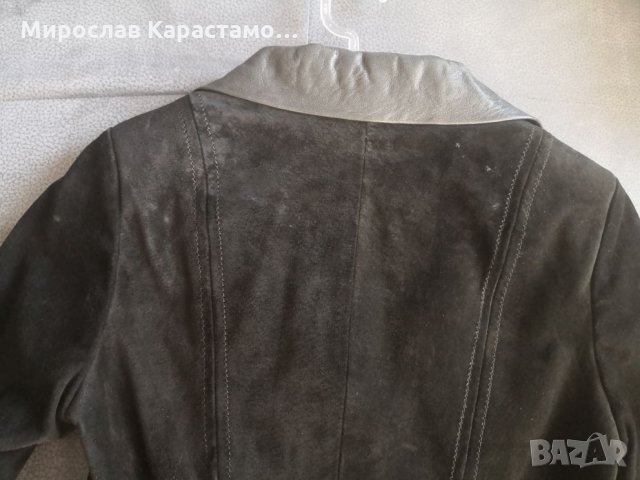Кожено и велурено дамски якета. , снимка 12 - Якета - 27375924
