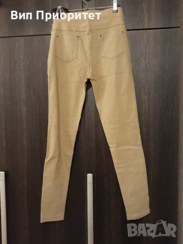 Бежов клин еластичен , изчистен , модерен, висока талия, нов, секси модел., снимка 10 - Клинове - 39217727