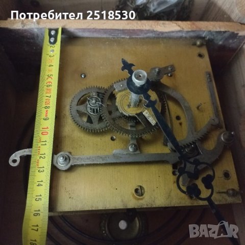 Lenzkirch 1 million-механизъм за паркетен часовник , снимка 9 - Антикварни и старинни предмети - 43931351