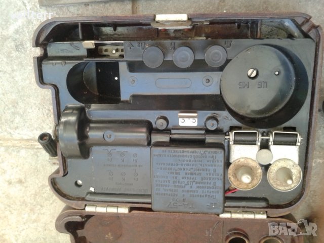 полеви стар военен телефон, снимка 4 - Други ценни предмети - 43777767