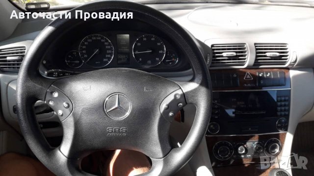 Мерцедес С180, face lift, 2005 г НА ЧАСТИ, снимка 4 - Автомобили и джипове - 26392752