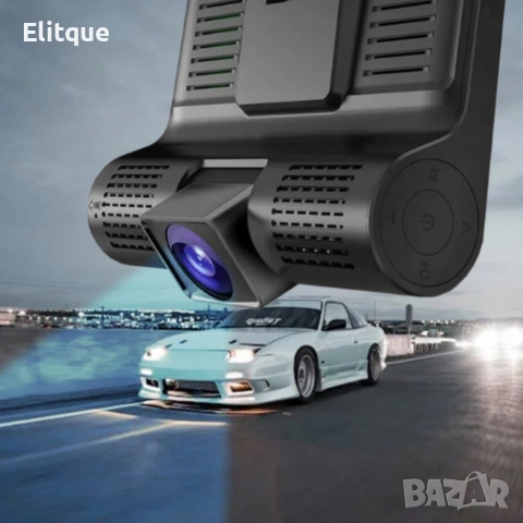 Видеорегистратор със задна камера, помощ при паркиране и сензор за движение, снимка 5 - Друга електроника - 53326316