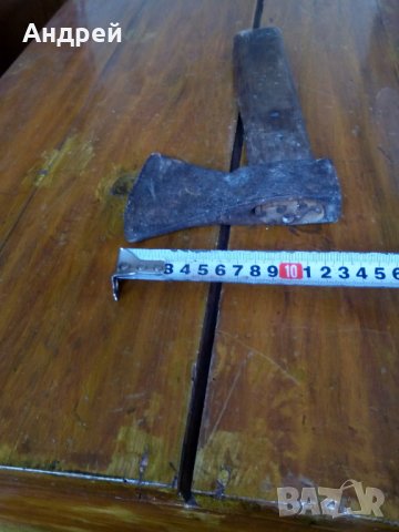 Стар топор,топорче #3, снимка 6 - Антикварни и старинни предмети - 28308975